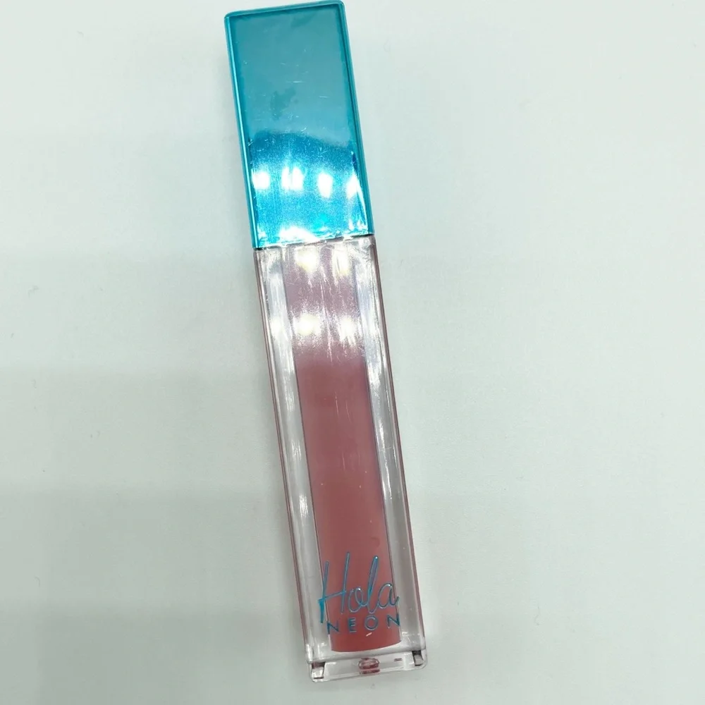 Hola Neon Glass Shine Gloss in Bardot